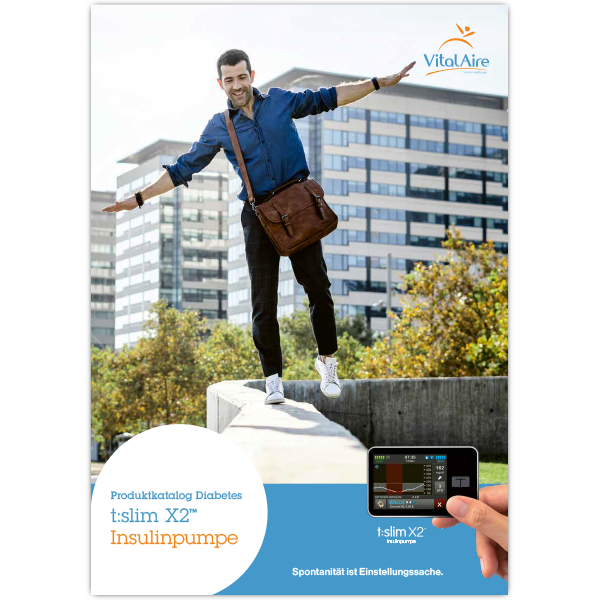 Produktkatalog t:slim X2 Insulinpumpe